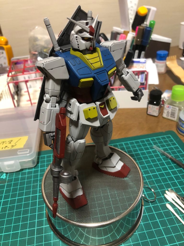 約３０年前のMGを全塗装–5枚目/制作者：hiro60n