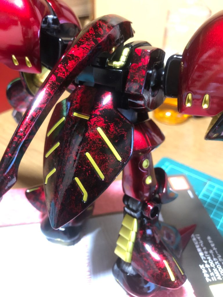 MG キュベレイ ラップ塗装 + キャンディ塗装–2枚目/制作者：hiro60n