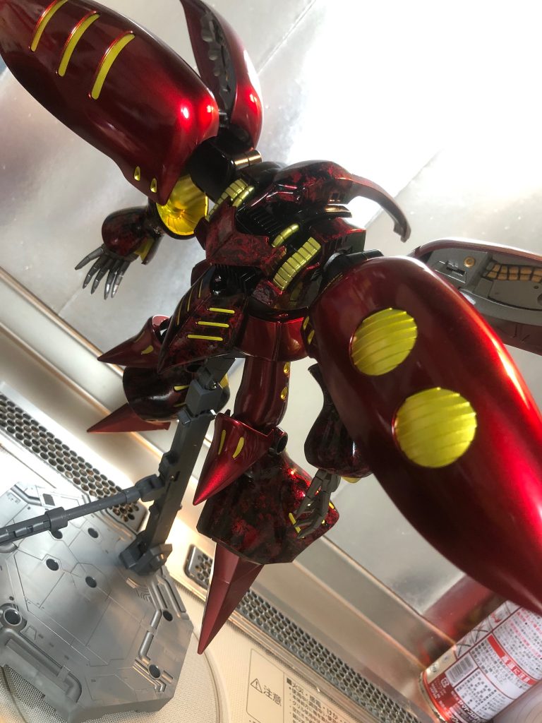 MG キュベレイ ラップ塗装 + キャンディ塗装–2枚目/制作者：hiro60n
