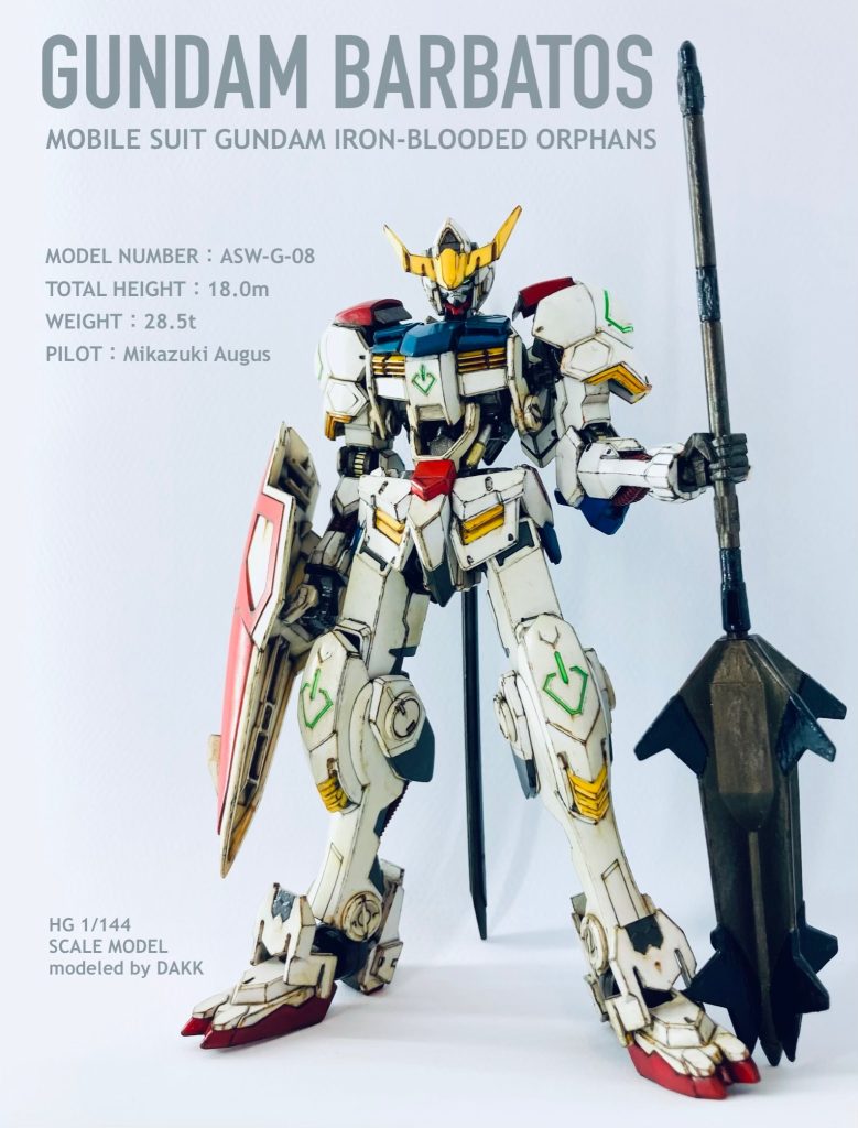 最後までご覧くださりありがとうございます‼️バルバトスガンダムかっこいいですねー^ - ^ただ他のオルフェンズシリーズ買い始めると積みプラ増えてしまうので、躊躇してます😅酷暑が続いてます、皆様お身体に気をつけてお過ごしください。