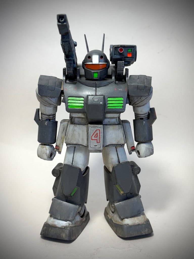名古屋に出張の際に出会えたキット。このキットを手に入れたくらいから、MSV 1/144を完成させてみたいと思いはじめました。地味で武骨な機体ですね。