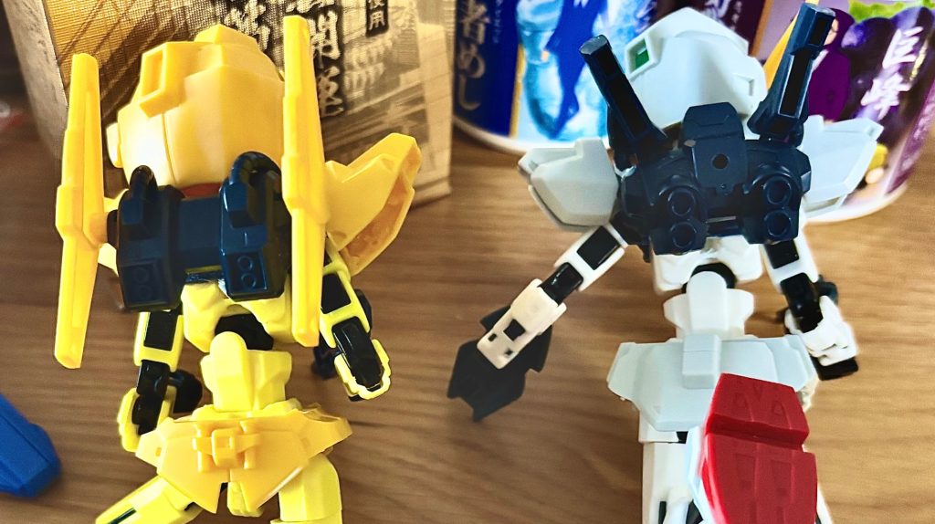 （仮）あぶない2人　（2体）SD BB戦士百式MK2–4枚目/制作者：あれっくす