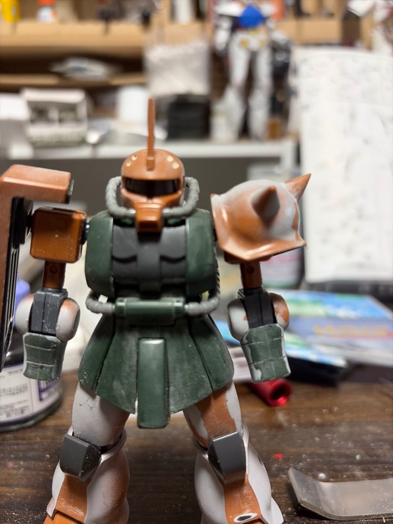 元々はガルマ専用機だったんですけどね(gundam-kao2)