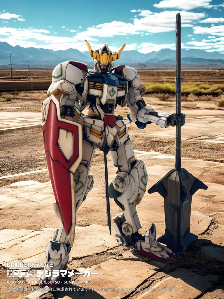 1/144 GUNDAM BARBATOS–4枚目/制作者：DAKK
