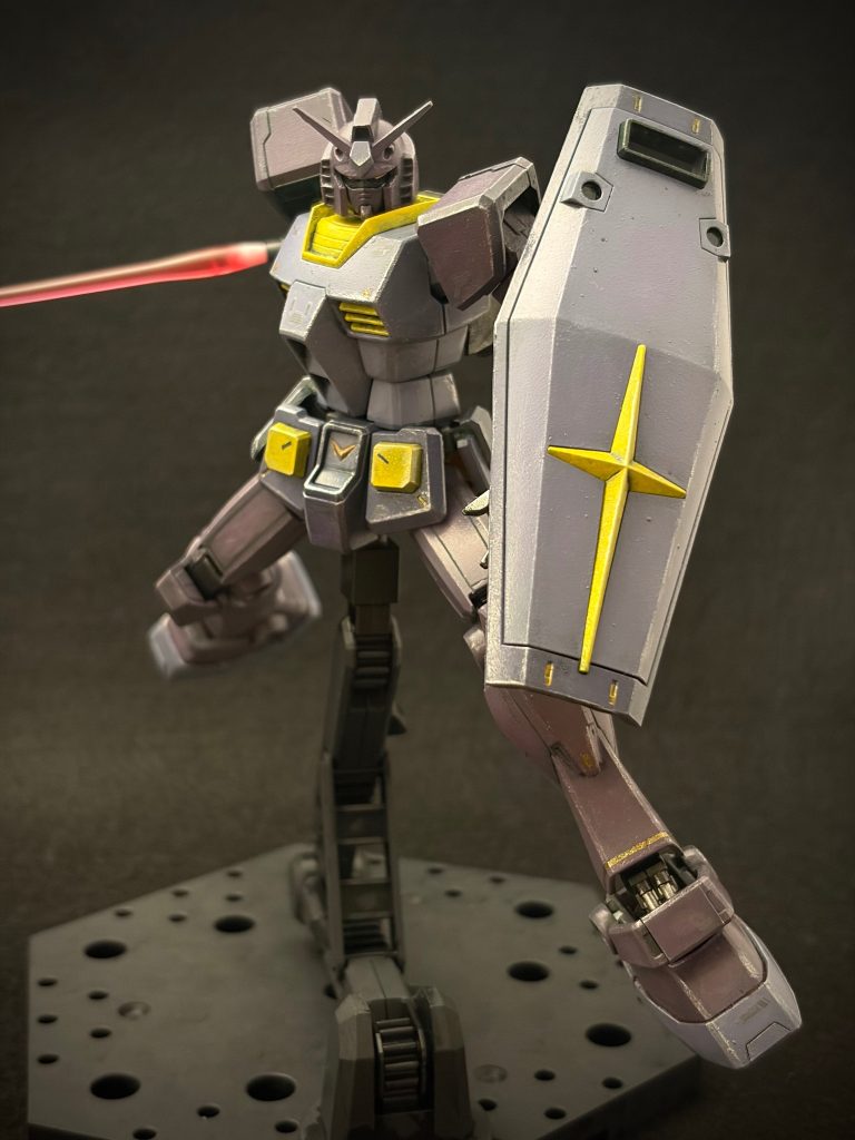 RX-78-2 ガンダム 〜失敗と実験の果てに–6枚目/制作者：とうと (Touto) | 2年目食卓モデラー＠スポンジ塗装