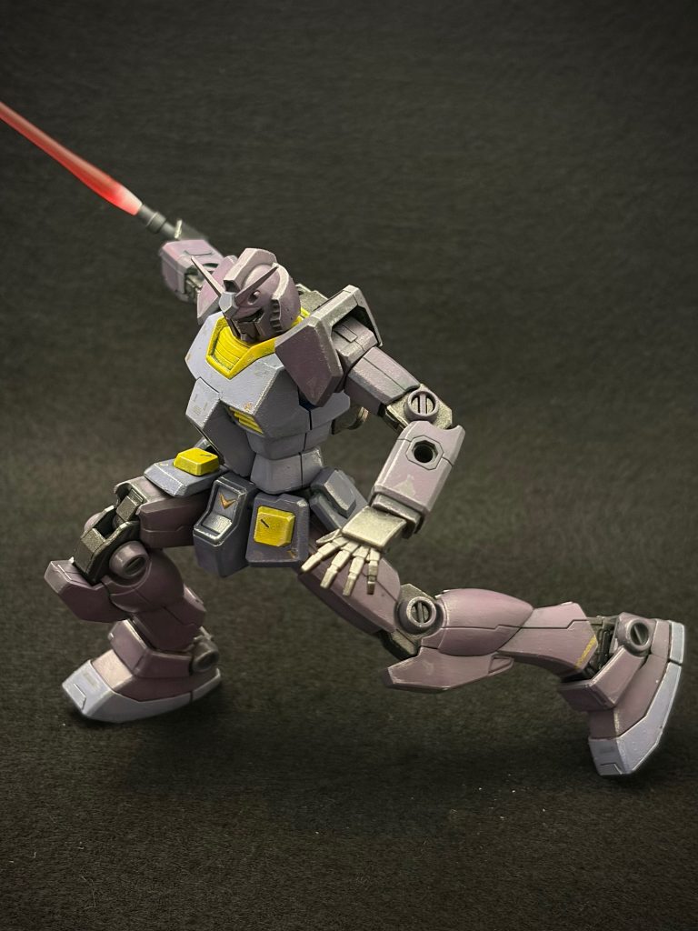 RX-78-2 ガンダム 〜失敗と実験の果てに–7枚目/制作者：とうと (Touto) | 2年目食卓モデラー＠スポンジ塗装