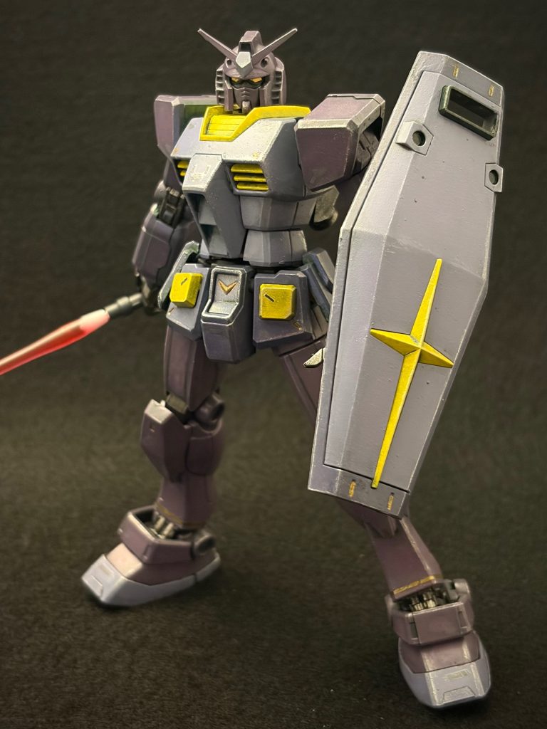 RX-78-2 ガンダム 〜失敗と実験の果てに–5枚目/制作者：とうと (Touto) | 2年目食卓モデラー＠スポンジ塗装