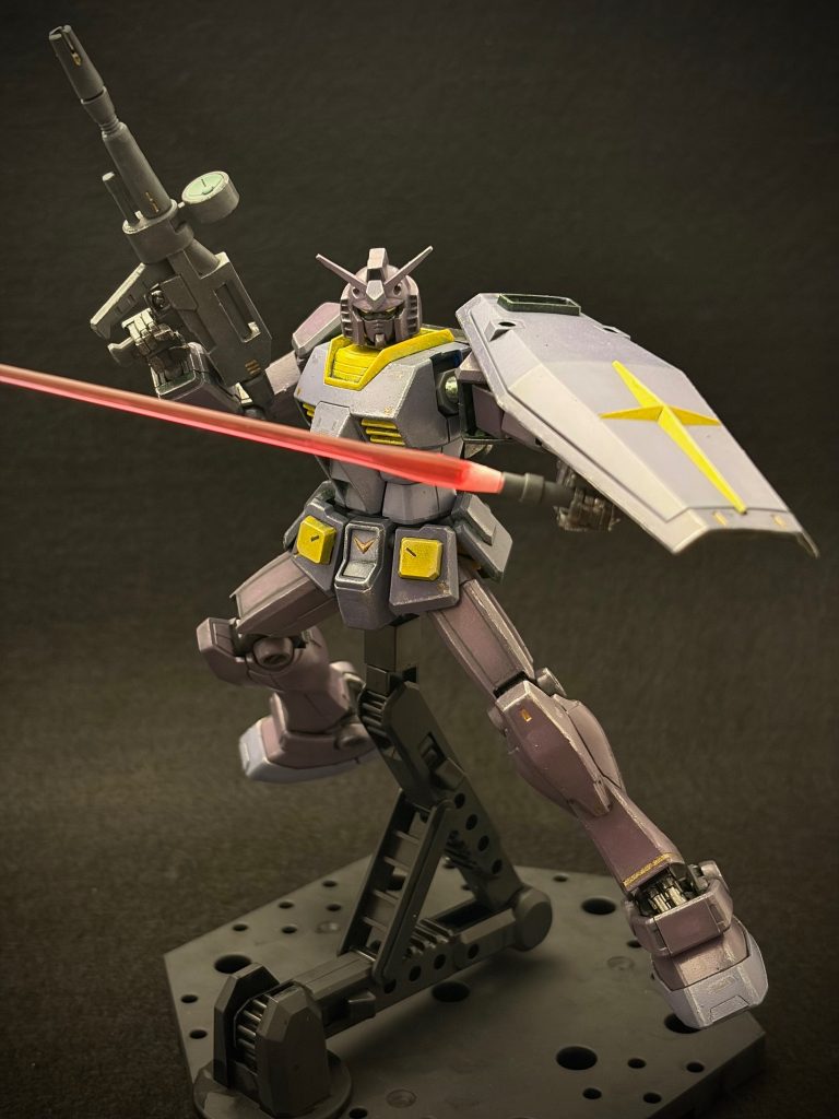 RX-78-2 ガンダム 〜失敗と実験の果てに–8枚目/制作者：とうと (Touto) | 2年目食卓モデラー＠スポンジ塗装