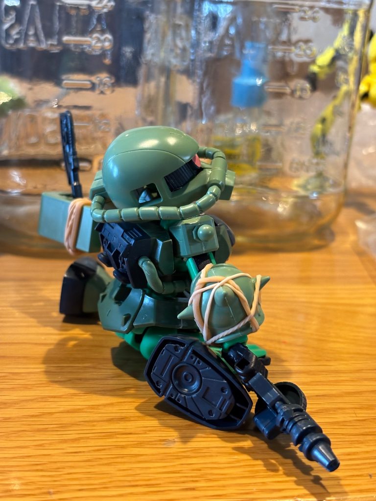 BB戦士 ザクII   サバゲー・アタッカー仕上げ–4枚目/制作者：あれっくす