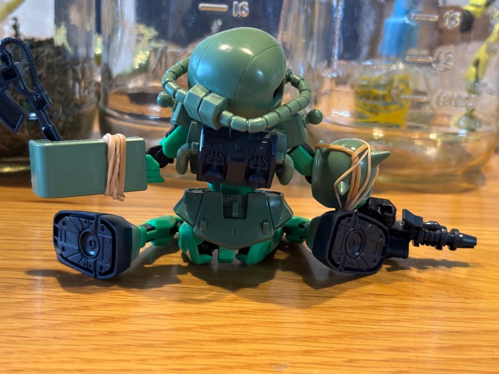 BB戦士 ザクII   サバゲー・アタッカー仕上げ–5枚目/制作者：あれっくす