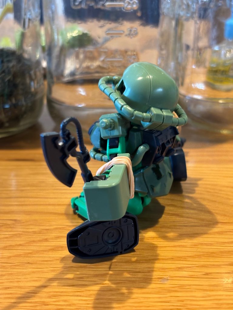 BB戦士 ザクII   サバゲー・アタッカー仕上げ–6枚目/制作者：あれっくす