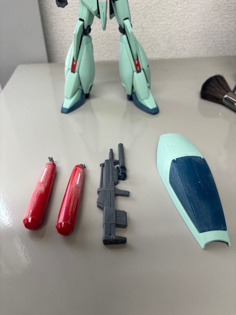 BWSは作らなかったのでプロペラントタンクだけは流用しました。