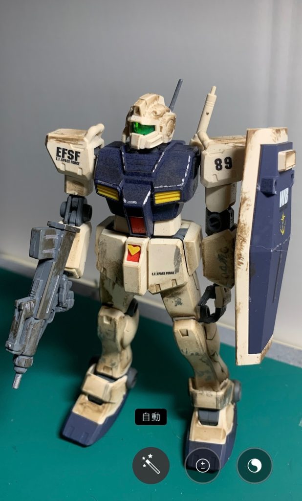 ガンプラを初めた頃には、まさかGMにハマるとは思っても居ませんでしたが今じゃGM沼にドップリです。GMはどれもこれもシンプルな形状が多いのでウェザリングのしがいもあり本当に🙆‍♂️ですねー♪