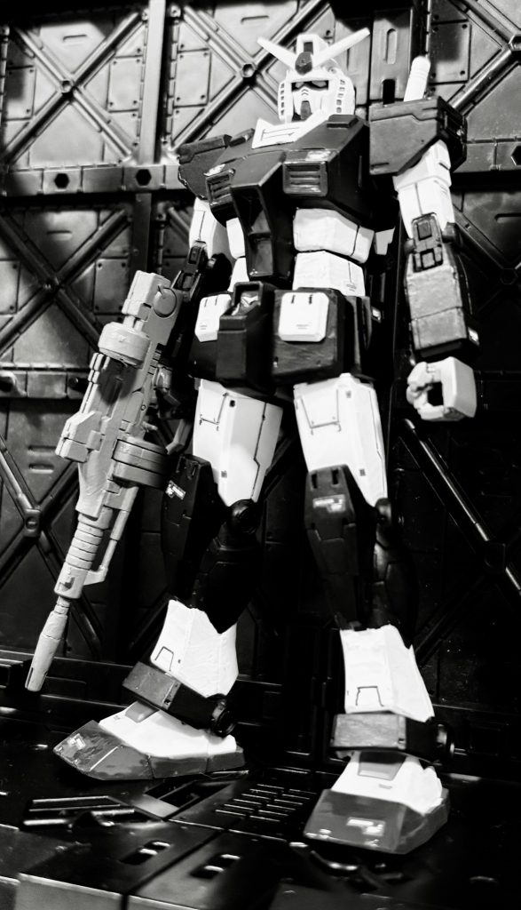とはいえ、暑いことに変わりはないので体調を崩さないように努めている(zaku-kao1)最近はモノトーン加工にハマっており、撮影した写真を白黒にして渋さを演出している。