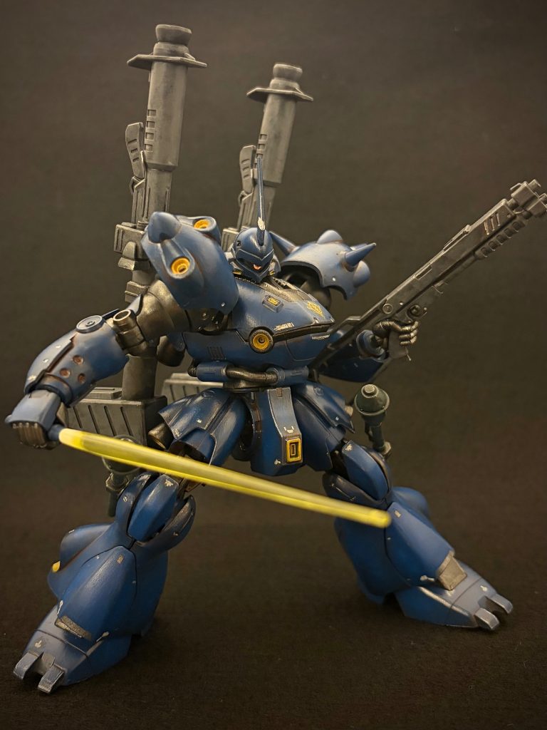 ケンプファー 〜初のデカール仕上げと撮影ボックスの改良–5枚目/制作者：とうと (Touto) | 2年目食卓モデラー＠スポンジ塗装