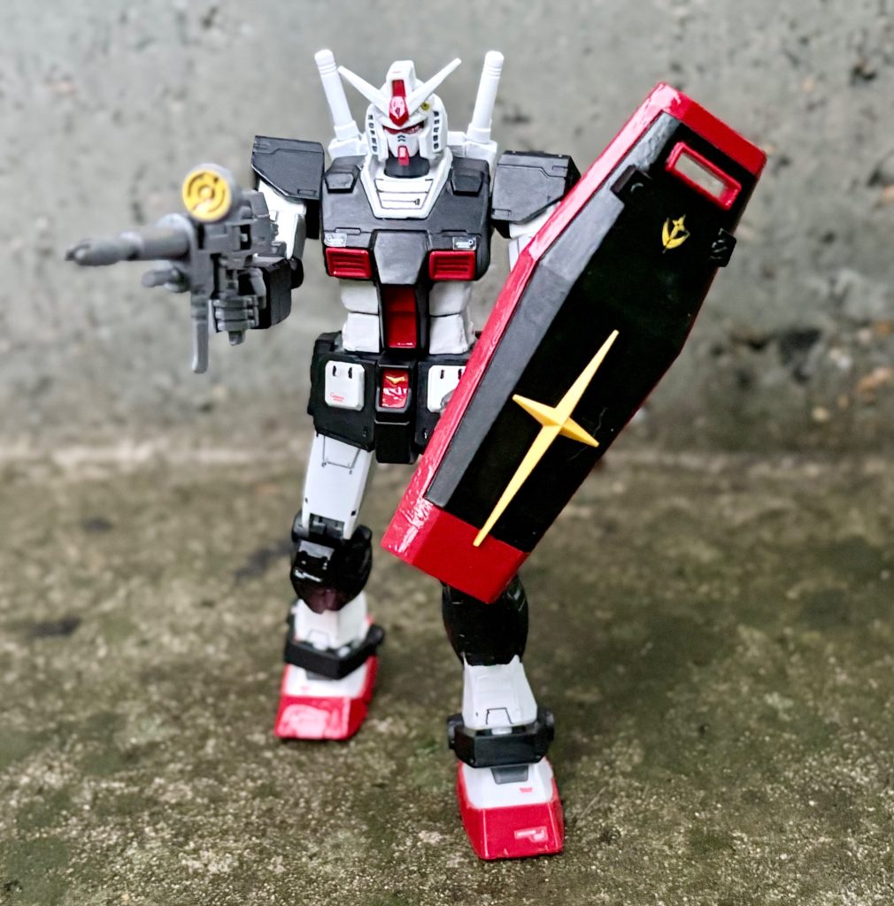 次はGMも一緒で撮ってみるかな…。デジラマもいいけど、外で撮った方が迫力があるね(gundam-kao6)