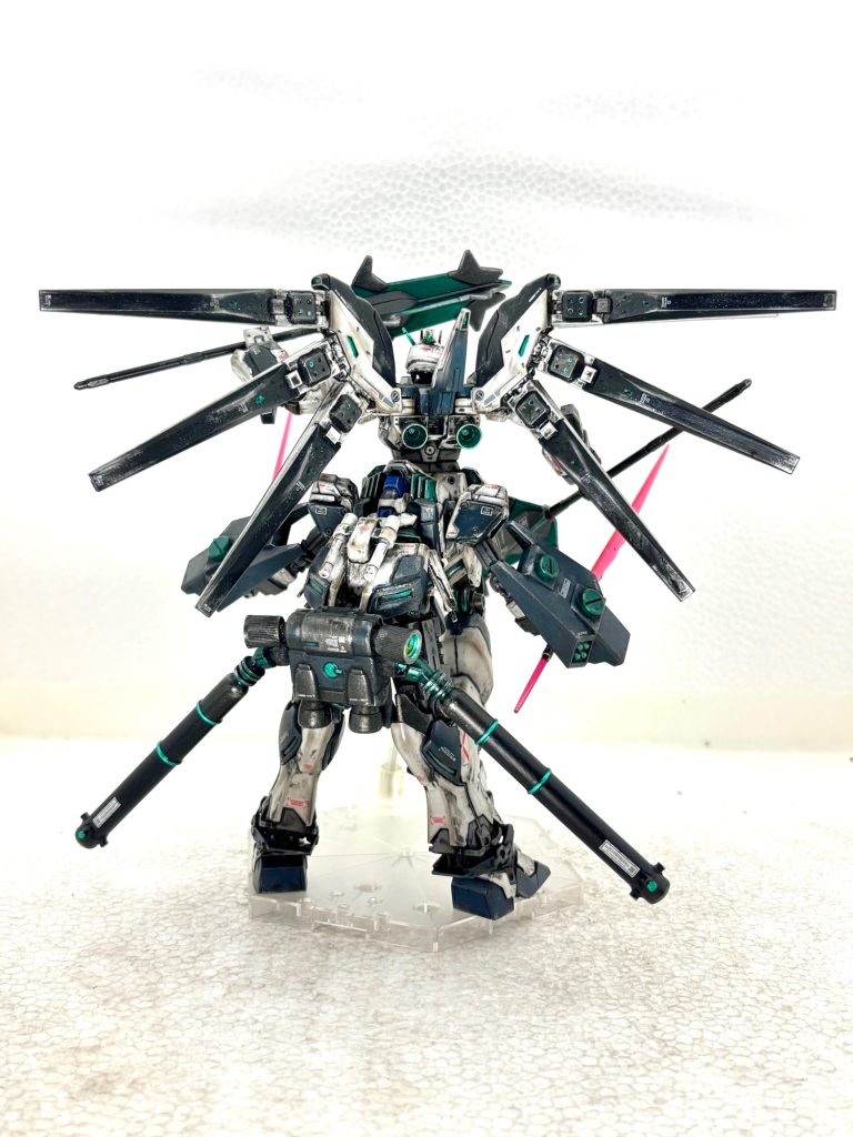 ゴテゴテの後ろ姿。