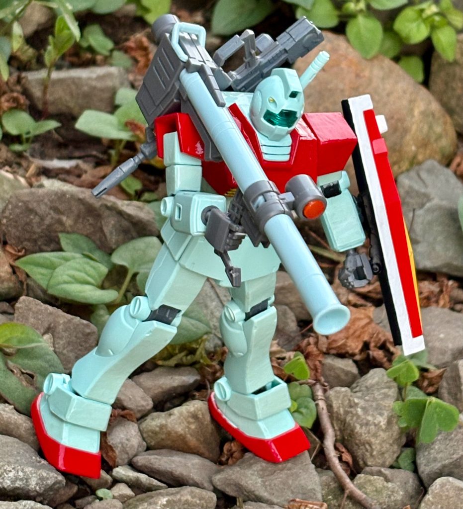 様々なポテンシャルを秘めたHGUC版GM。コレは、いいものだ…(zaku-kao6)次回もお楽しみに😊