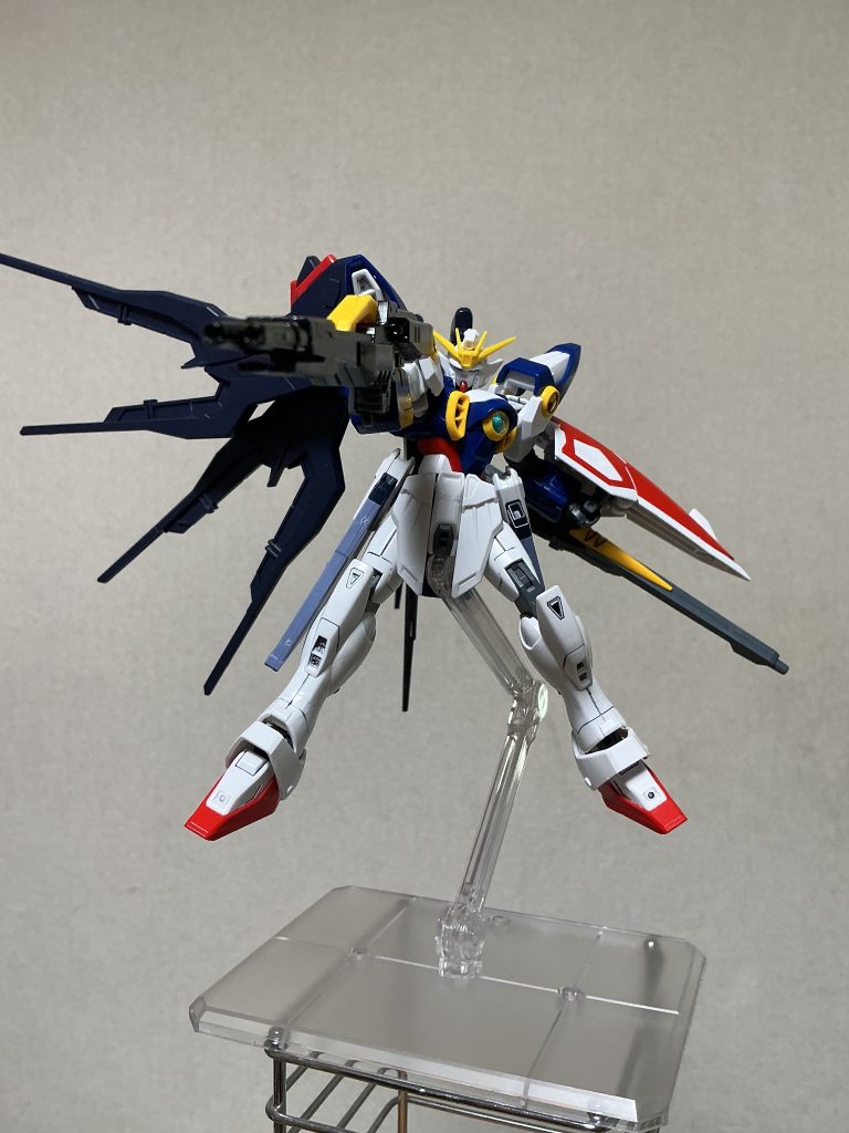 ブラックツインバスターライフル:HGウィングガンダムゼロのものを黒く塗装し、使用しています