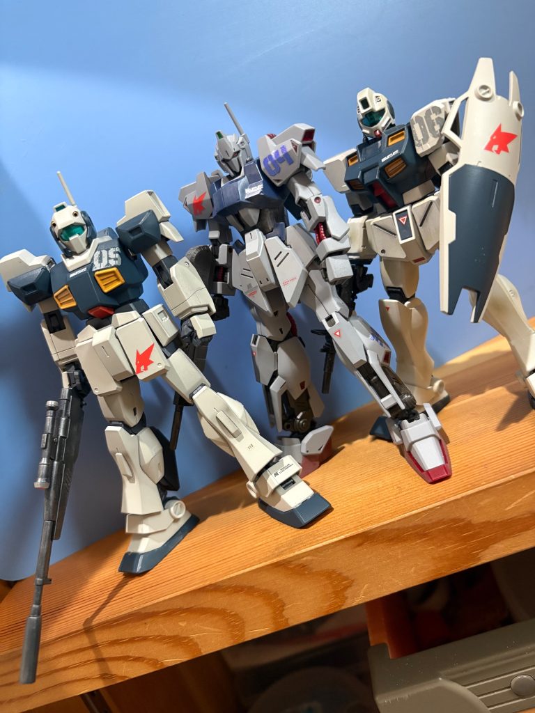 一応、我が第346隊の1群の第2小隊設定☺️2群はMk-2を筆頭に3個小隊9機は既に埋まってるので😊