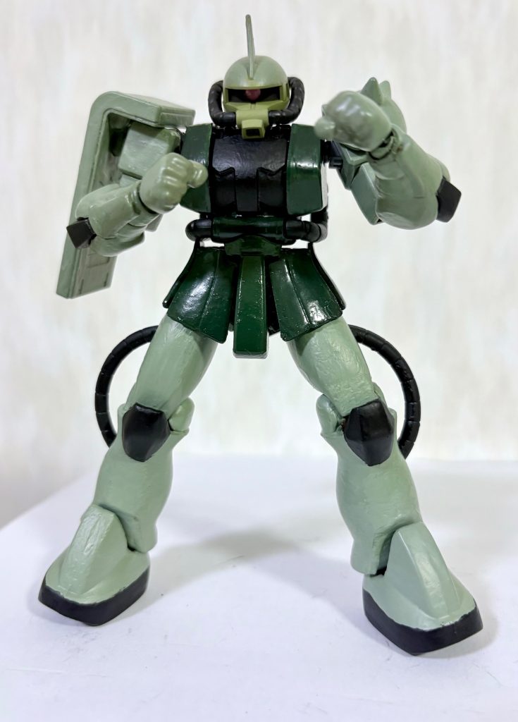 ファイティングポーズ(zaku-kao6)