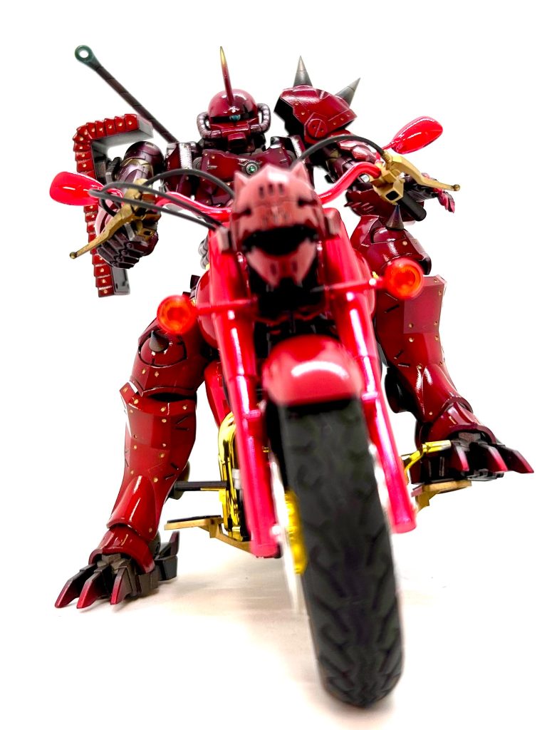 どこがガンプラやねん😑 て話なんですが…ミキシングコンってことで大目に見てやって下さい😅