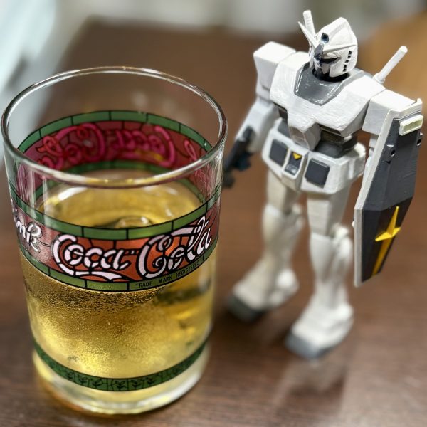 酒とガンダム。