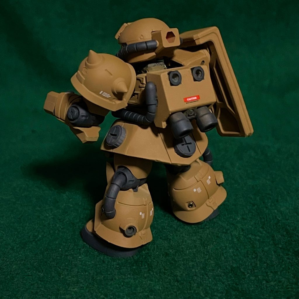 キンバライト基地仕様　ザク　F2型　改修　モビルスーツアンサンブル　–2枚目/制作者：Zigma