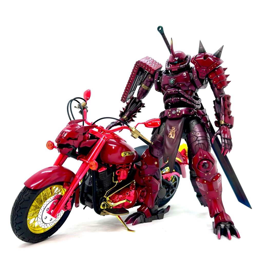 イメージ的には『ハカイダー』‼️赤いけど🤭🤭🤭