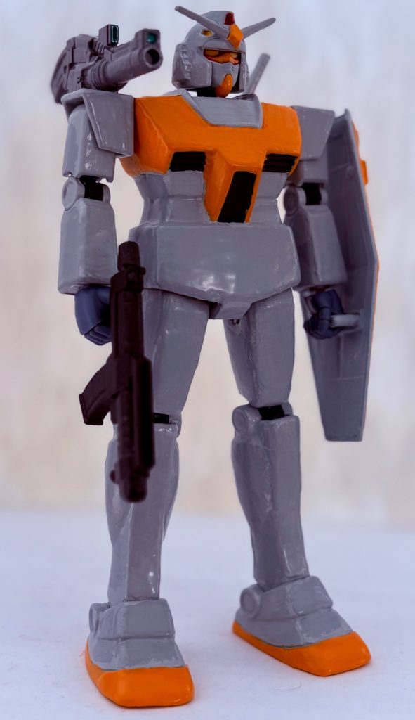 ガンダム頭にすると一気に引き締まるなぁ(zaku-kao6)