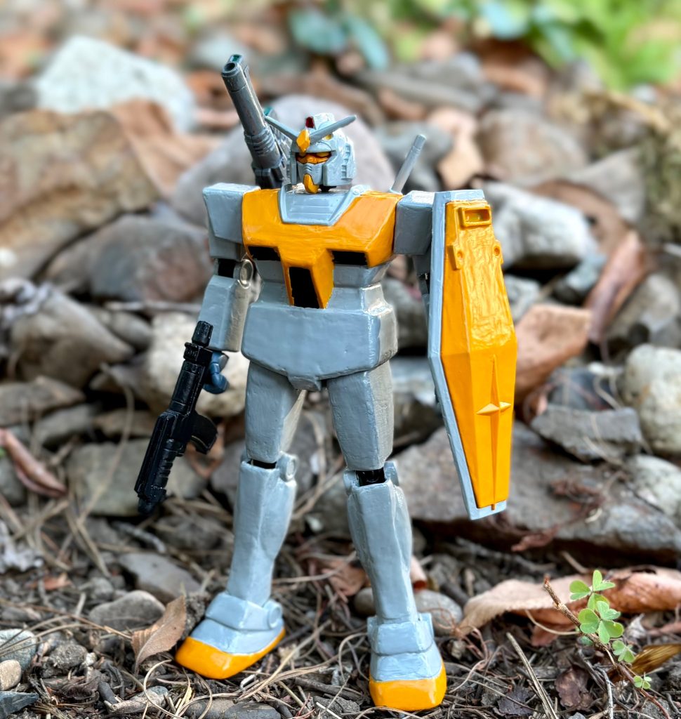 図らずもクローバーガンダムのような装備になった(zaku-kao2)