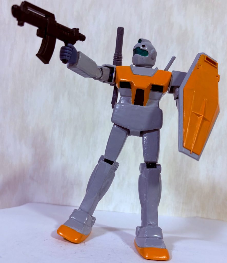 そして先日のモロッコ戦線GM。こちらはあまりいじらずにボールジョイントによる可動化を行った。