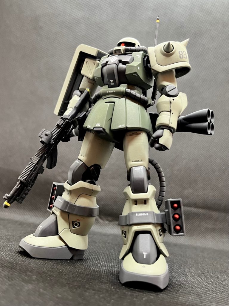 HGUC MS-06F-2 ザクII–7枚目/制作者：ごちお