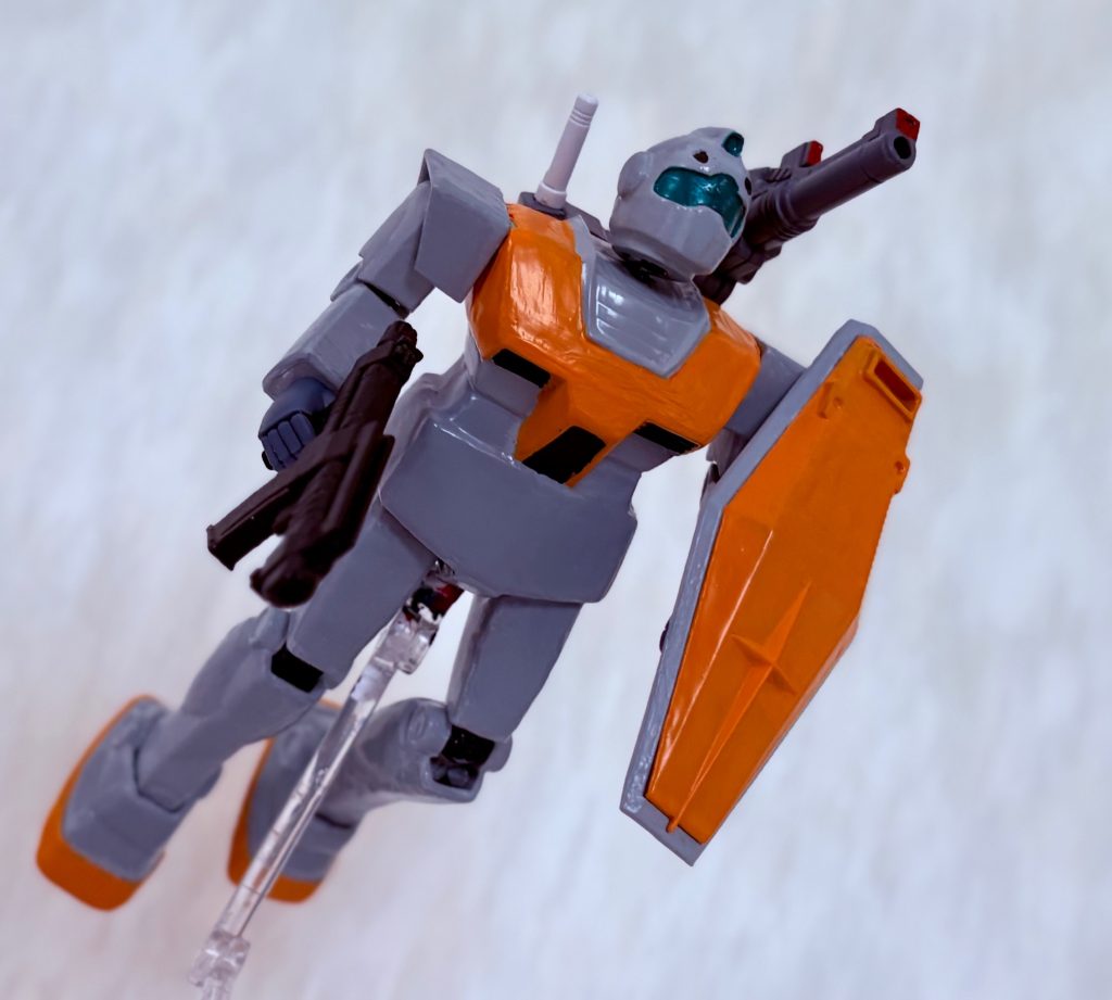 アクションベース対応なのでこのようなポーズや可能(gundam-kao6)