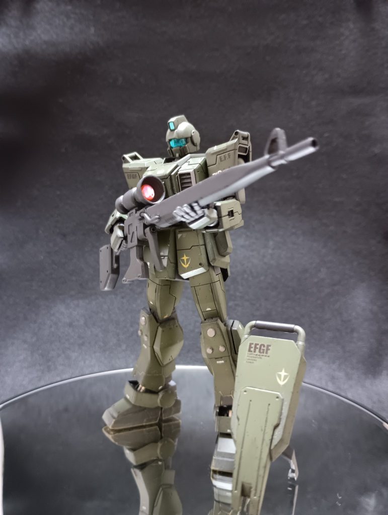 HGUC No.202 RGM-79[G] GM GROU ND TYPE [SNIPER CUSTOM] ジム・スナイパー–3枚目/制作者：proshop_h