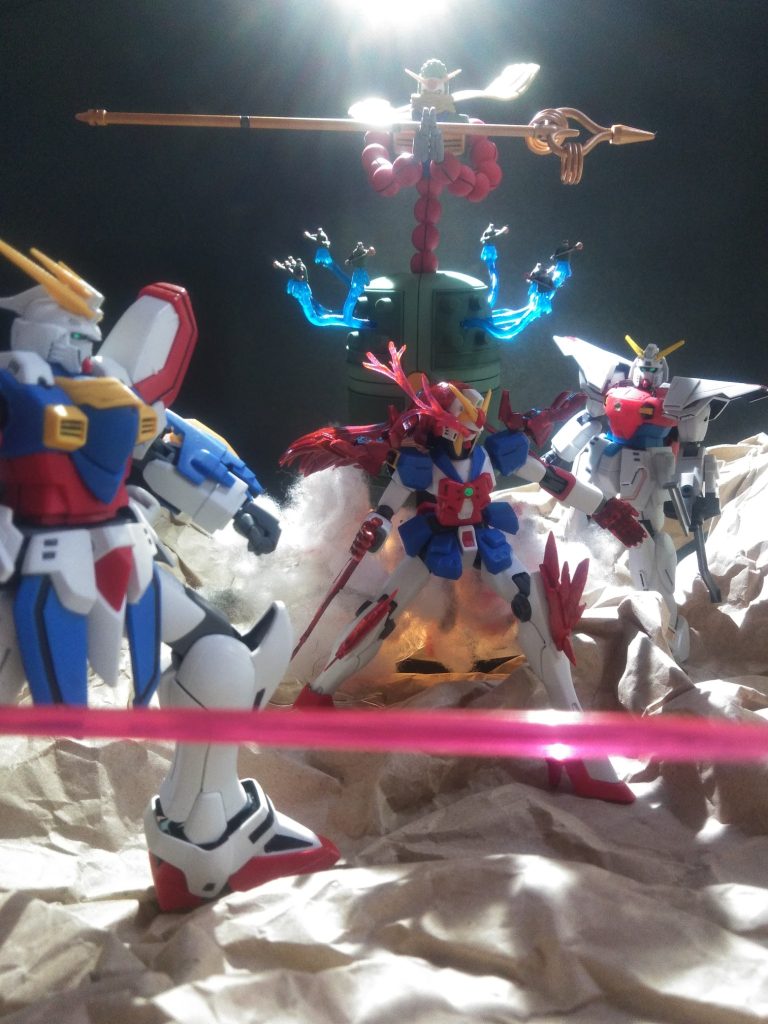 こんな感じでグタグダ！だらっト！！実行です😤💨💨&nbsp;&nbsp;ネタの宝庫だ『機動武闘伝 G ガンダム』ヽ(＊＞∇＜)ﾉ&nbsp;&nbsp;セーラームーン ガンダム なんて金輪際！顕れないでしょうね(;-ω-)ノ&nbsp;『マンダラ ガンダム』に於いてはコンナ姿🔔なのに戦闘演出とセリフ廻しがカッコよすぎるそしてガンダムファイターのキラル・メキレルさんは盲目の暗殺者💕ﾟ+.ﾟ(´▽`人)ﾟ+.ﾟ 💖萌え💖～&nbsp;と！こんな感じで‼️『よくもこんなキチガｲ🤐・・・素敵なガンダム達をキット化してくれた💕誉めてやるゾっ❗BANDAI🙏』&nbsp;&nbsp;(/≧◇≦＼)&nbsp;&nbsp;この事実？がハッキリと？？示されましたよネ？？？( ´∀｀ )b