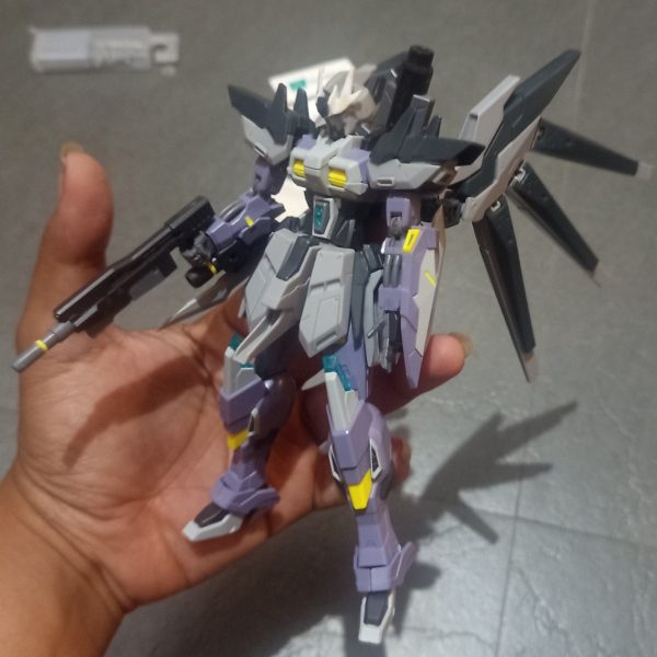 I created the RX-93 V6 Hi-ν METEOR using the Hi-ν Gundam as the primary base, with the SNAA Thunder Incise Grace as the foundation for the design transformation. I reshaped the Hi-ν's silhouette and proportions into a sleeker, sharper, and more aerodynamic form, with visual characteristics inspired by Gundam SEED.AbilityAll-Range Combat — I combined the multi-target combat capabilities of a Coordinator with the Newtype Psycommu Funnel system, allowing Hi-ν METEOR to engage multiple targets simultaneously from different directions.Armament6× Funnel — Long-range and multi-directional attacks.1× Beam Rifle — Mid-range weapon.2× Beam Blasters — Additional mid-range firepower.1× Beam Blaster Bazooka — Heavy-firepower weapon.1× Long Blade — Right-arm melee weapon.1× Claw Double Blade — Left-arm melee weapon.1× Buckler — Small defensive shield.Combat StyleI designed Hi-ν METEOR's combat style around the characteristics of the Freedom Gundam, focusing on high mobility and multi-lock attacks. The Funnels and beam weapons can be deployed simultaneously to engage multiple targets from different directions, while the melee weapons are used for close-quarters combat.#Gunsta #Gunpla #GunplaCustom #CustomGunpla #Gundam #HiNuGundam #HiNuVrabe #SNAA #ThunderInciseGrace #GundamSEED #FreedomGundam #GunplaBuild #GunplaKitbash #GunplaModification #CustomBuild #GundamCustom #AllRangeCombat #Psycommu #Funnel #Mecha #MechaCustom #GunplaPhotography #GunplaCommunity #BandaiGundam #GunplaIndonesia&nbsp;（5枚目）