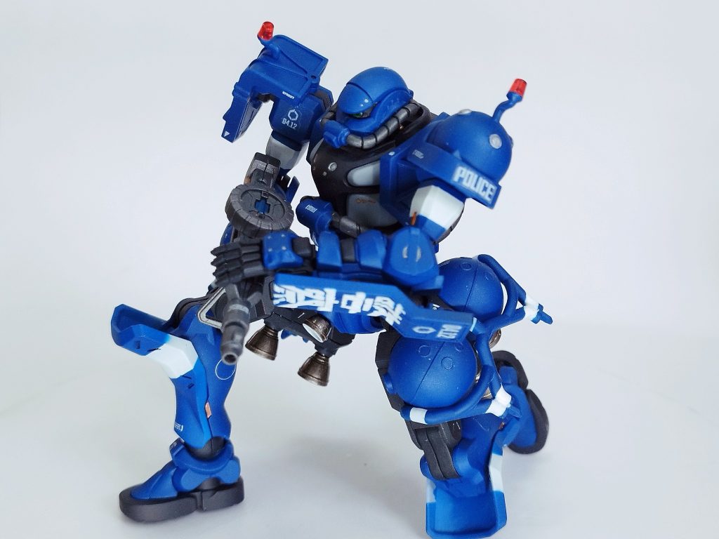 HG 軍警ザク–5枚目/制作者：aching1989