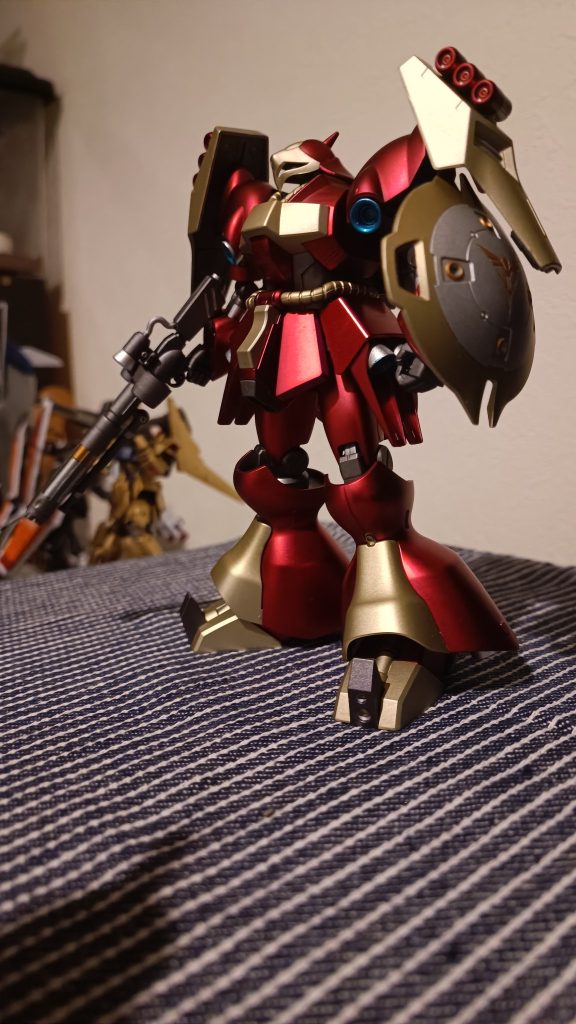 HGUCヤクト・ドーガ(クェス・エア機)　マットキャンディ塗装