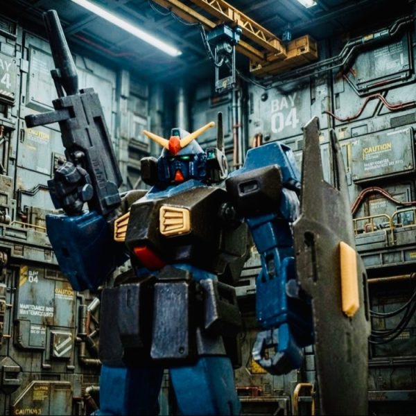 ネモ(ガンダムヘッド)と高機動型ネモ。