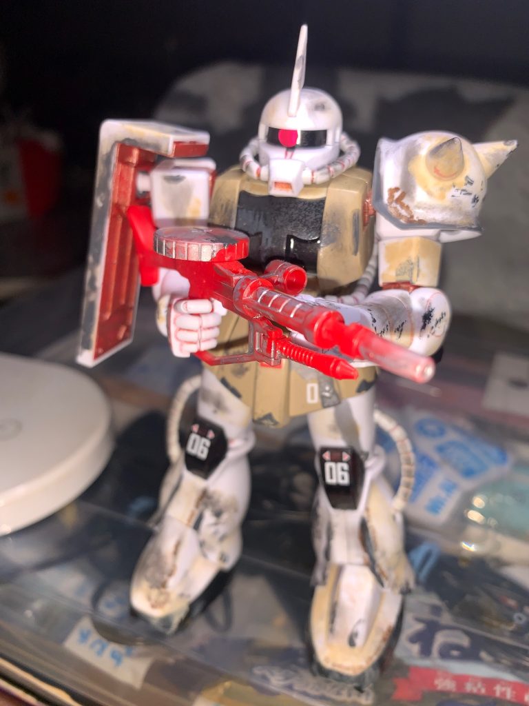 ZAKUⅡ 白褐色(小隊)–2枚目/制作者：Plakids-K