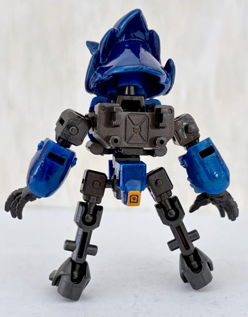 リアビュー。装甲がパージして中のメカやフレームが露出するのは、もはや様式美である(gundam-kao6)