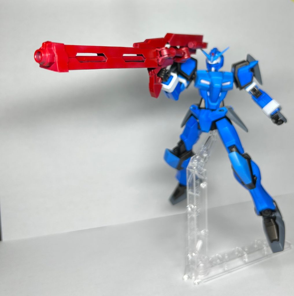 ・武装(ゲイボルク)①プラ板やジャンクパーツから製作しました。本体色も含めて元ネタはわかる人にはわかるかもです…💦