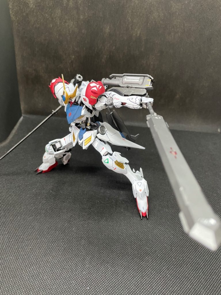 新フレームのおかげでポージングの維持が簡単に