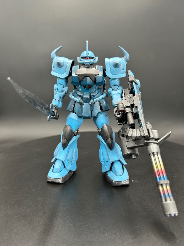 モノアイをクリアパーツに加工