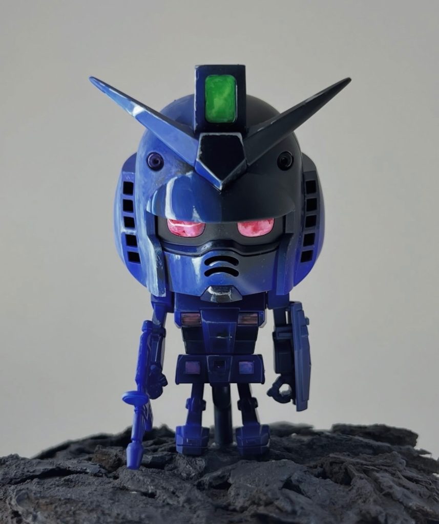 ガンプラくん（劇場版ポスター風）