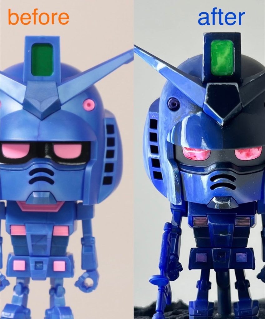 ガンプラくん（劇場版ポスター風）–4枚目/制作者：@u_pczero