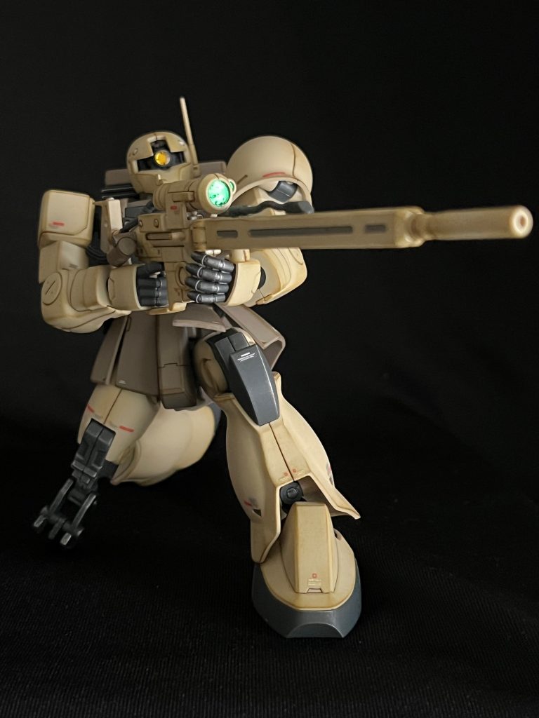HGUC ザク1 スナイパータイプ–4枚目/制作者：@Akkie0106