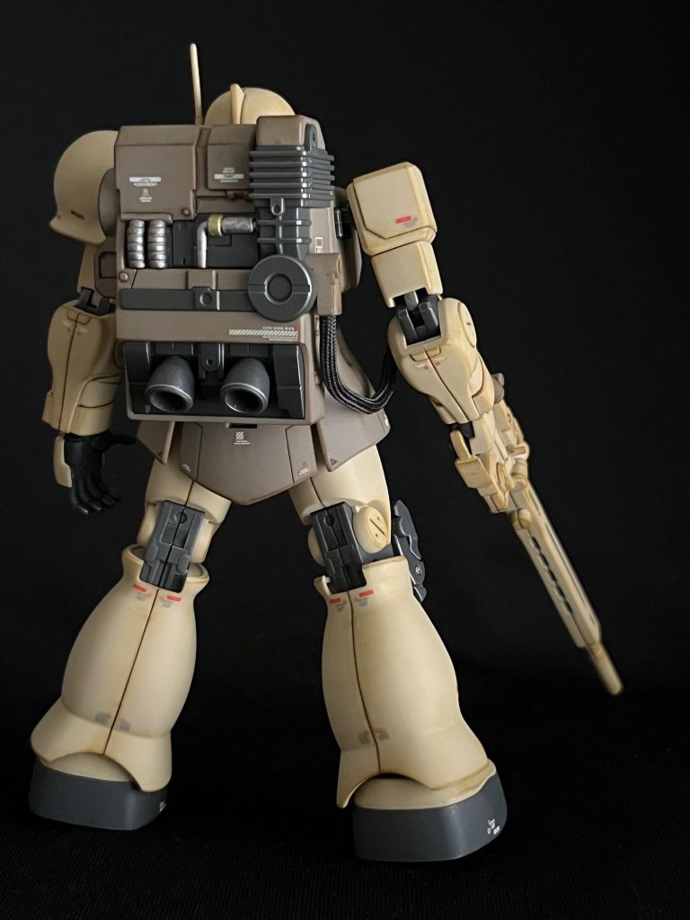 HGUC ザク1 スナイパータイプ–3枚目/制作者：@Akkie0106