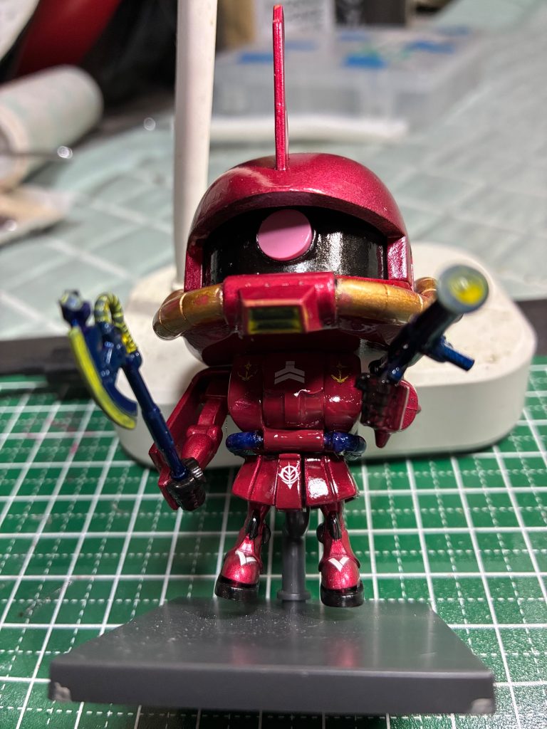 シャーザクくんキャンデー塗装